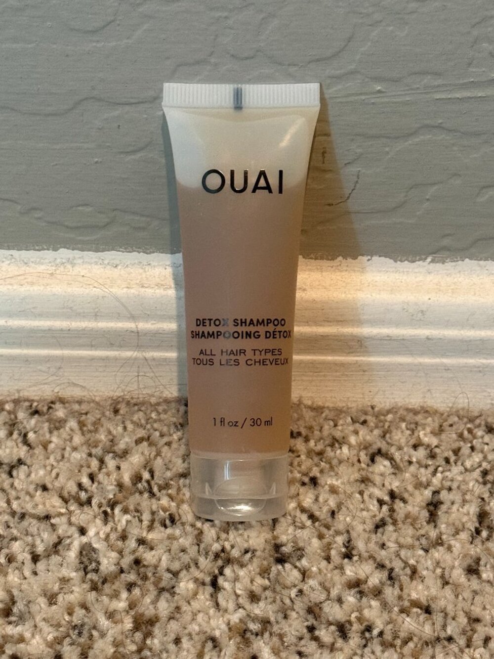 New & Sealed | OUAI | Detox Shampoo Travel | Size: 1 oz / 30 ml